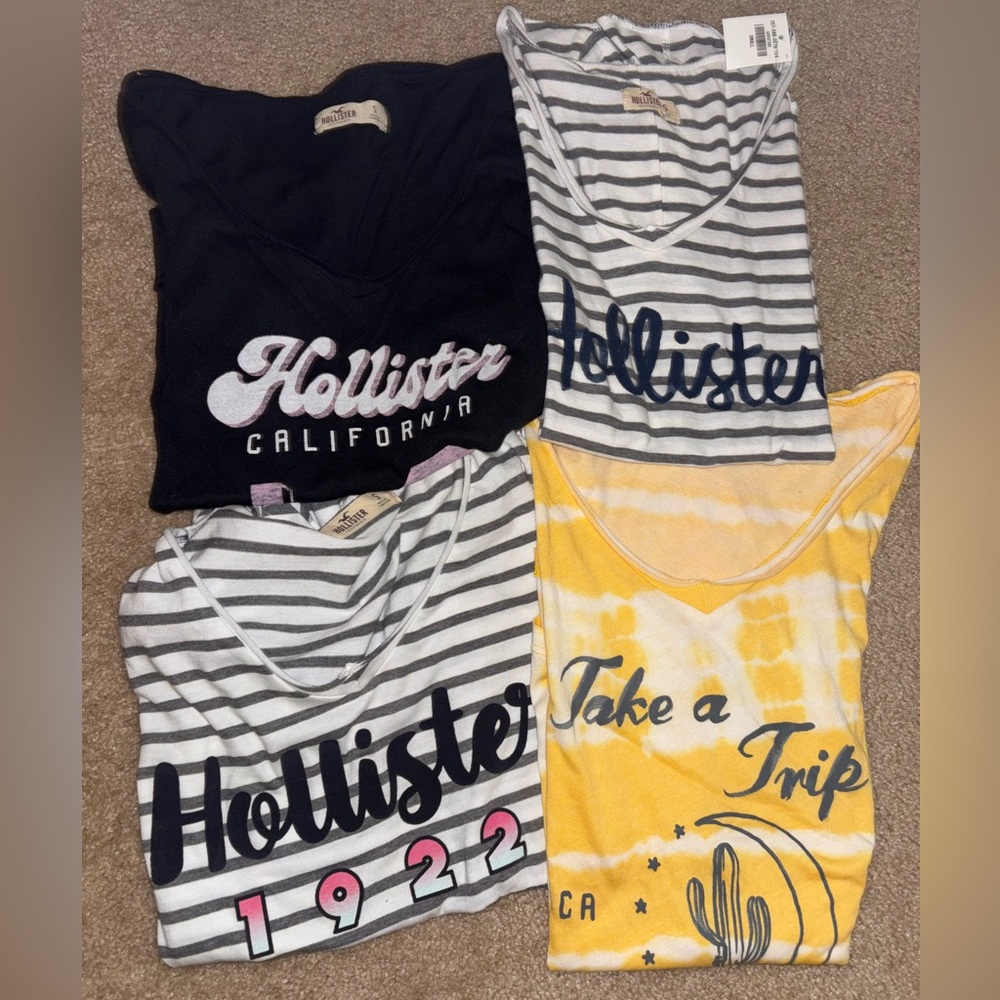 ❤️Hollister Women's Short Sleeve Tee Bundle